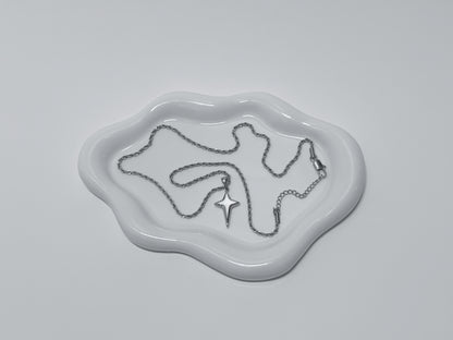 Liquid Cross Necklace