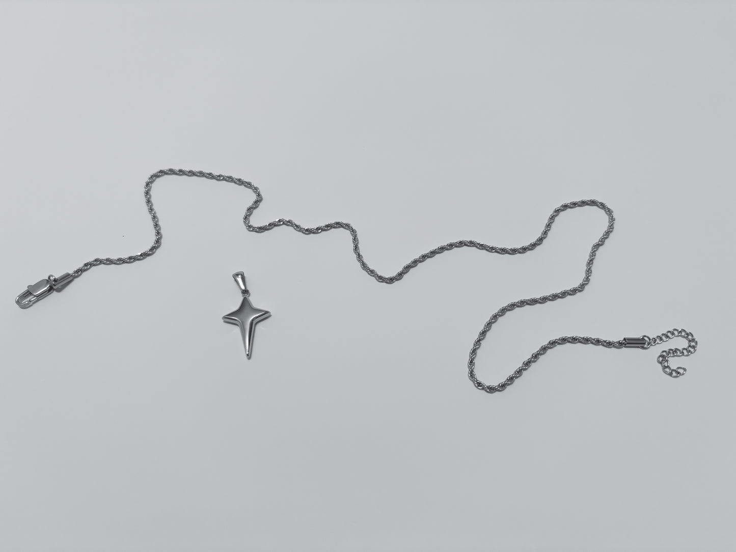 Liquid Cross Necklace