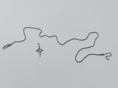 Liquid Cross Necklace